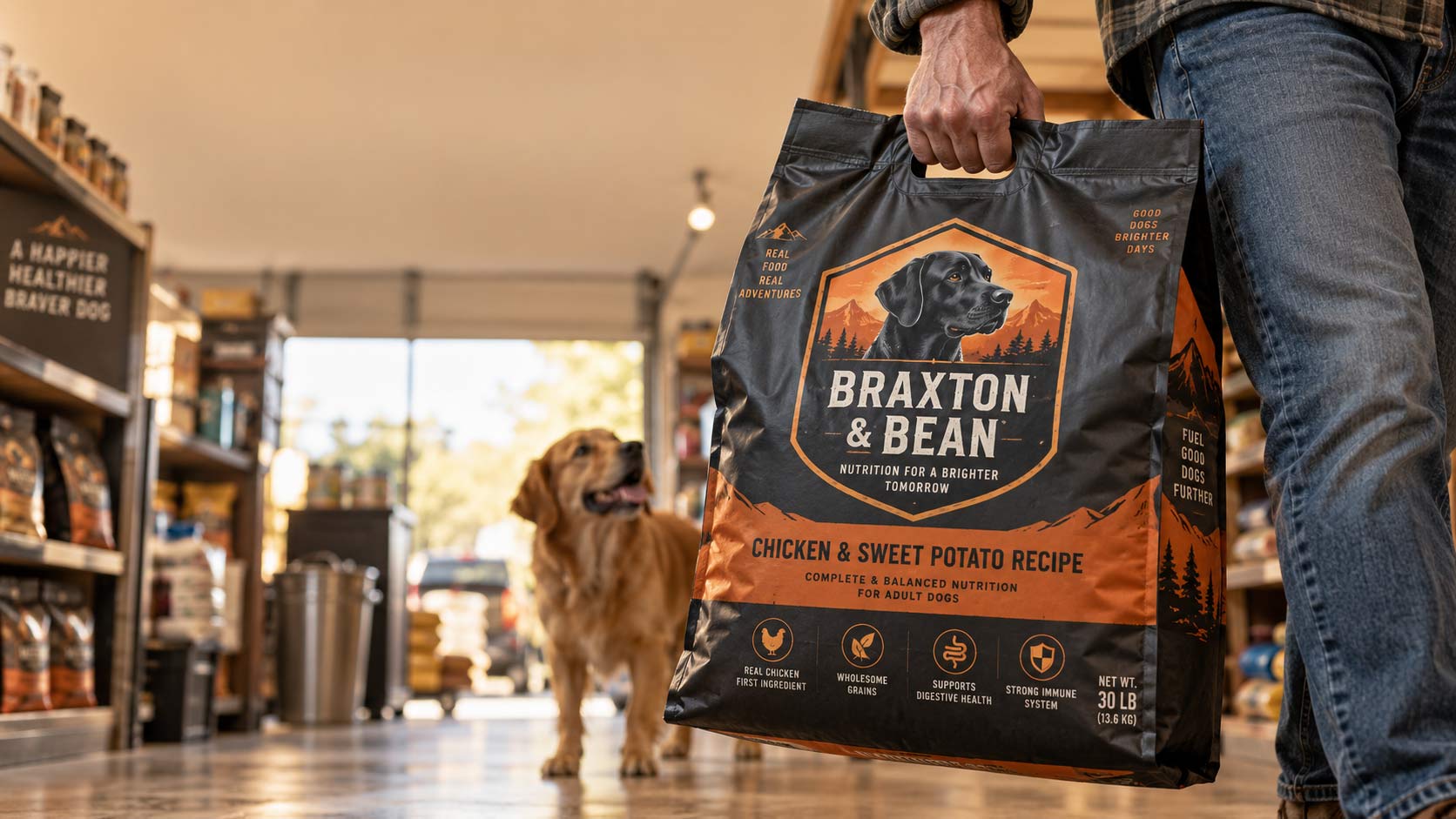 The Carry Handle on a Big Kibble Bag Is a Hole in Your Barrier