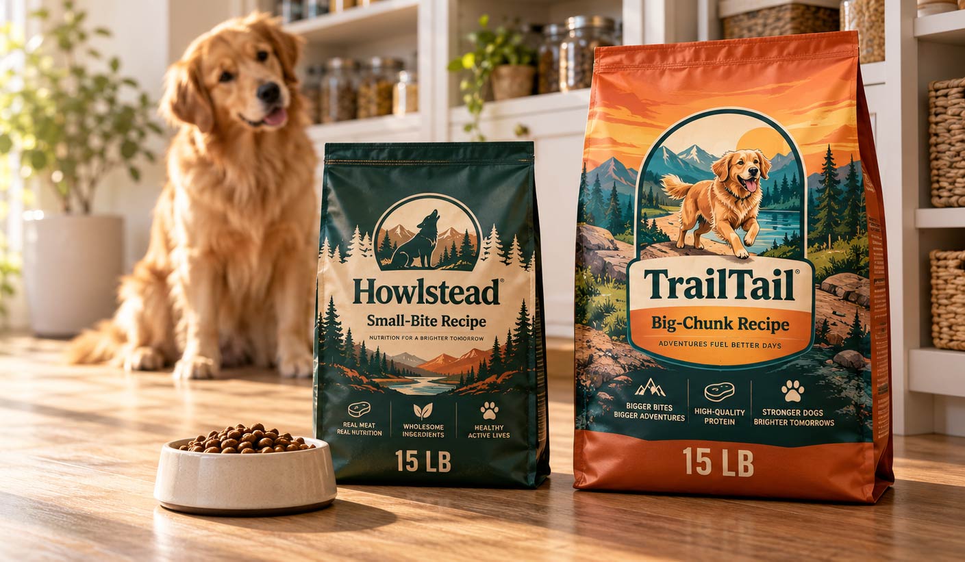 Pet Food Bag Sizes: Why Two 15 lb Bags of Kibble Need Different Bags